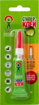 Супер клей Еврогарант 3г блистер