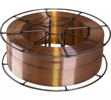 Сварочная проволока Ресанта 71/6/90 СВ-08Г2С-О, Ф1,2 мм катушка 15кг