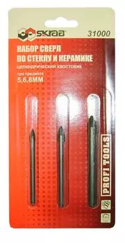 Сверла по стеклу SKRAB