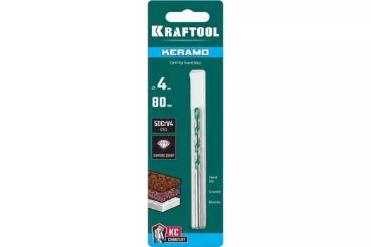 Сверло по керамограниту KRAFTOOL