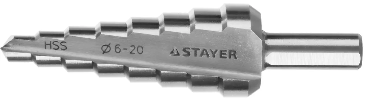 Сверло ступенчатое STAYER