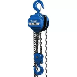 Таль цепная Зубр Профессионал 43083-2_z01 "ТШ-2-12" шестеренная