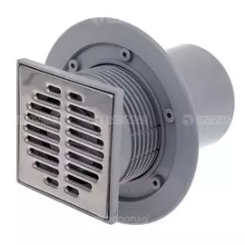 Трап McAlpine MRFG3V-110 напольный вертикальный с сухим затвором