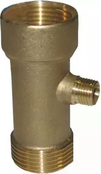 Тройник 1"НР-1"ВР-1/4"НР 3-х ходовой