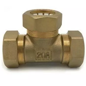 Тройник для нержавеющих гофрированных труб KOFULSO