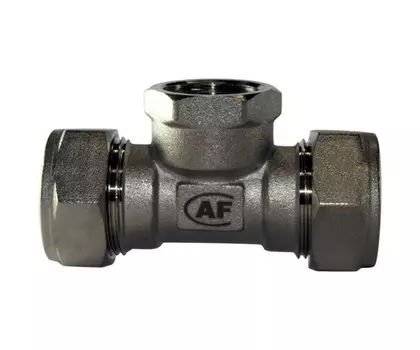 Тройник для нержавеющих гофрированных труб AQUAFLEX