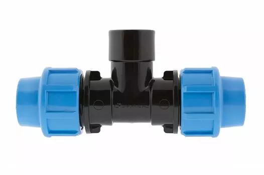 Тройник Джилекс ПНД 20х1/2" ВР, пластик