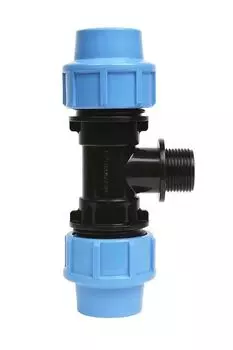 Тройник Джилекс ПНД 25х3/4" НР, пластик