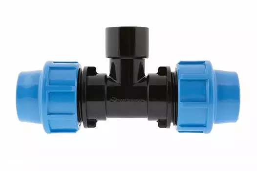 Тройник Джилекс ПНД 25х3/4" ВР, пластик