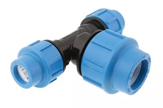 Тройник Джилекс ПНД переходной 20х32х20мм, пластик