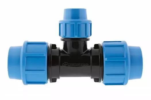 Тройник Джилекс ПНД переходной 32х20х32мм, пластик