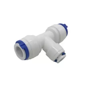 Тройник Гейзер 44546 3/8"-1/4"-3/8" трубка-трубка-трубка