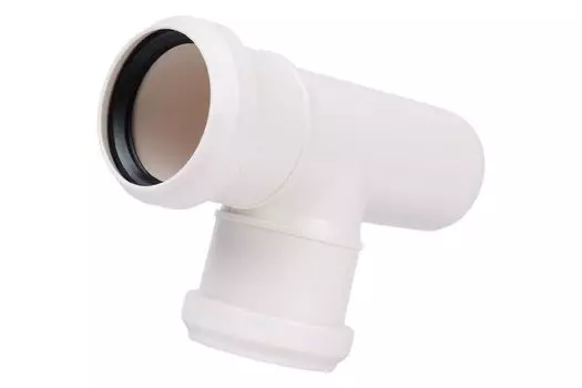 Тройник канализационный Синикон 40х40х87° полипропилен, бесшумный