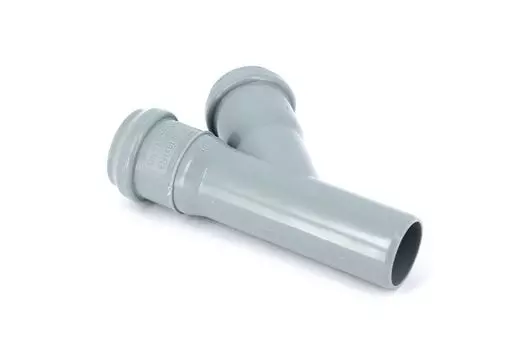 Тройник канализационный Синикон D 32х32х45* полипропилен (серый)