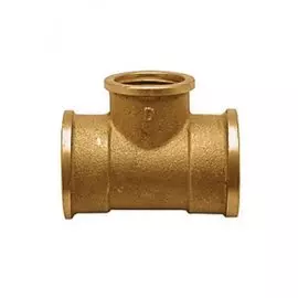 Тройник латунь 3/4" ВР 30бар, t-200*C