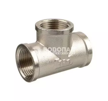 Тройник никель 3/4" ВР