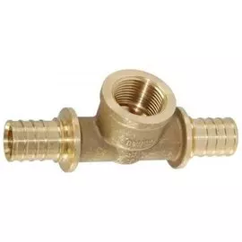 Тройник переходной 25х3/4"х25 ВР, бронза