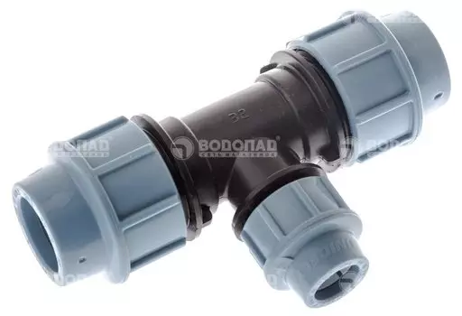 Тройник для ПНД труб UNIDELTA