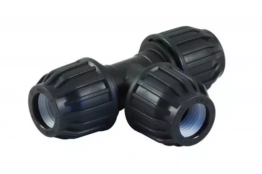 Тройник для ПНД труб HEISSKRAFT