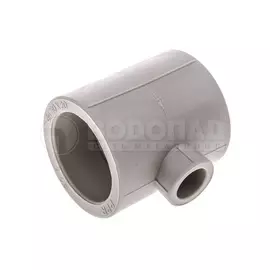 Тройник полипропилен 50х20х50мм, серый