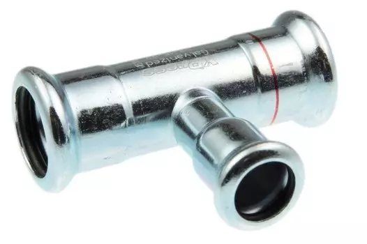 Тройник пресс переходной Kan-therm