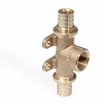 Тройник c креплением аксиальный REHAU