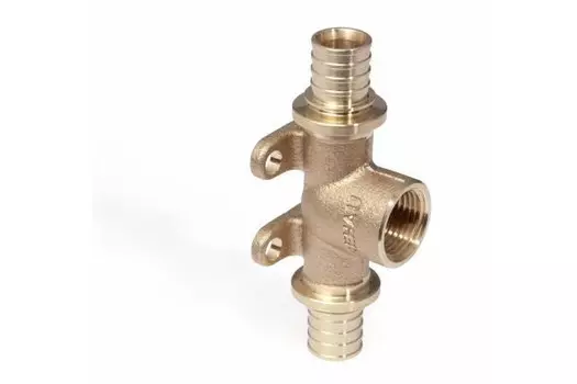 Тройник с креплением аксиальный REHAU