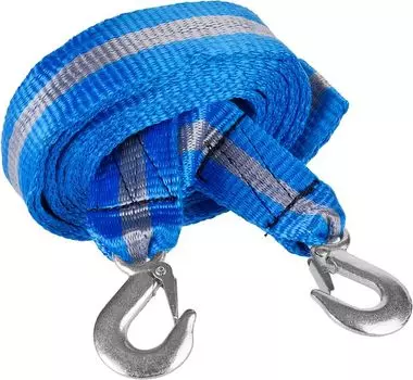 Трос буксировочный Зубр Эксперт 61216-7 2 петли, сумка, 5м, 7т