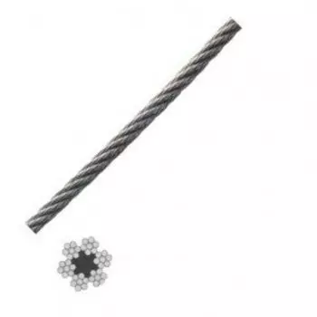 Трос для растяжки (DIN3055) 1,0 мм, (20м)