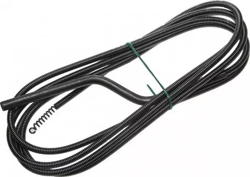 Трос Сибин 51906-025 для прочистки труб сантехнический 2.5 м, d 6 мм