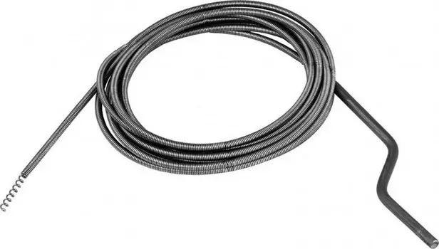 Трос Сибин 51906-050 для прочистки труб сантехнический 5 м, d 6 мм