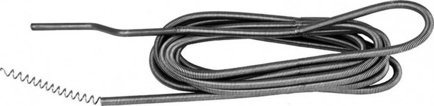 Трос Сибин 51909-050 для прочистки труб сантехнический 5 м, d 9 мм