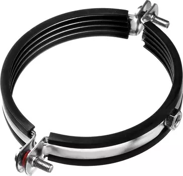 Трубный хомут Зубр 37850-107-116 с гайкой 4" 5шт.