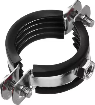 Трубный хомут Зубр 37850-40-45 с гайкой 1 1/4" 8шт.