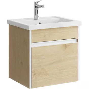 Тумба Аквелла Urban URB0105DD 50, подвесная, дуб давос натуральный