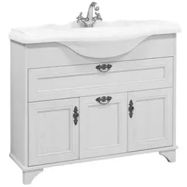 Тумба под раковину Акватон Идель 1A197801IDM70 105 см , дуб белый (без раковины)