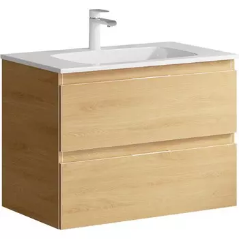 Тумба под раковину Аквелла Accent ACC0175DZ, 75 см подвесная дуб золотой