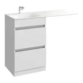 Тумба под раковину Аквелла Forma FOR01052 115 см , белая