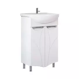 Тумба под раковину Равал Folle Fol.01.50/N/W 50 см, белая