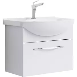 Тумба с раковиной Аквелла Аллегро Agr.01.06/1, 65 см, подвесная, 1 ящик