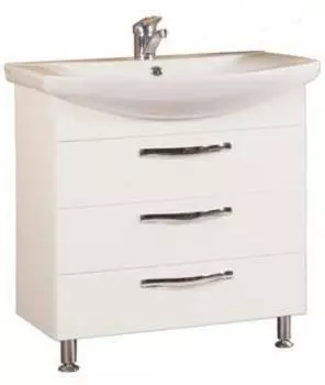 Тумба-умывальник Акватон 1.A123.4.K0A.A01.0 Ария 65-Н, белая