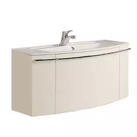 Тумба-умывальник Акватон 1.A126.5.K0S.EG3.0 Севилья 120, белый жемчуг (раковина Милан М)