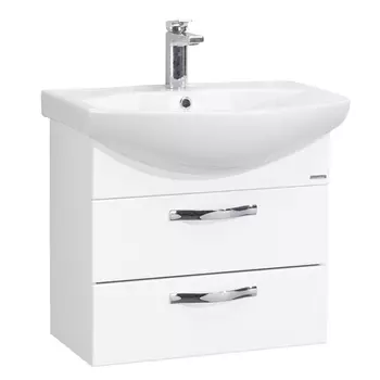 Тумба-умывальник Акватон 1.A140.0.K0A.A01.0 Ария 50 М, белый глянец