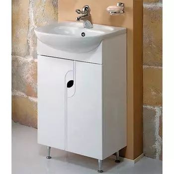 Тумба-умывальник Акватон 1A0537K0PD010 Панда 50, 460х820х279