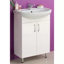 Тумба-умывальник Акватон 1A1228K0ON010 Онда 560х820х299, раковина Акварель