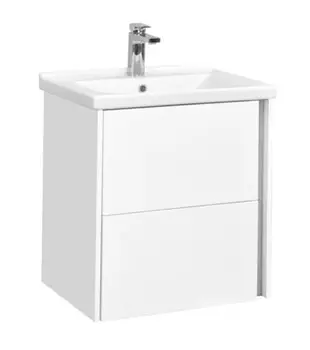 Тумба-умывальник Акватон Стоун, Миранда 1A231401SX010/1WH302421, 60 см, белая