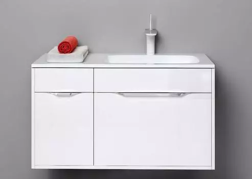 Тумба под раковину Аквелла Mal.01.09/R Малага 90см, чаша справа