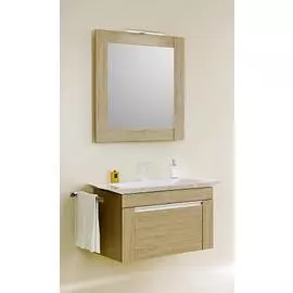 Тумба-умывальник Аквелла Sim.01.07/1/DS Симфония 90см, дуб сонома