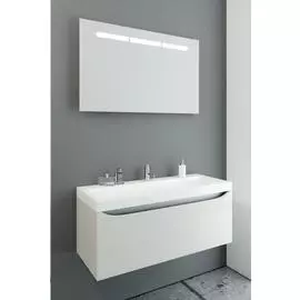 Тумба-умывальник Аквелла Ver.01.08/A Верона 80, (раковина Инфинити) цвет акация