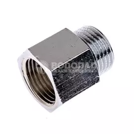 Удлинитель 1/2"х20мм В-Н 6-гранный 16бар, t-120*С, хром